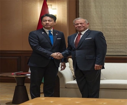 Jordanian King Meets Japanese Defence Minister on First Stop of His Asian Tour