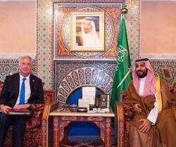 Saudi Defense Minister Meets US, French, British Counterparts