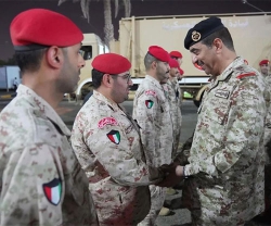 Kuwait’s Army Chief Reviews Military Police Readiness