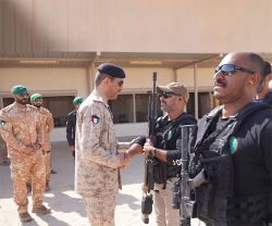Kuwait’s Chief of Staff Reviews 25th Commando Brigade Training Kuwait’s Chief of Staff Reviews 25th Commando Brigade Training