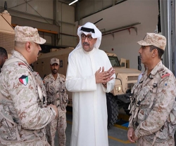 Kuwait’s Defense Minister Tours Key Military Sites; Interior Minister Inspects Maritime Security Readiness 