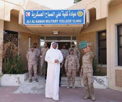 Kuwait’s Defense Minister Visits Ali Al-Sabah Military College