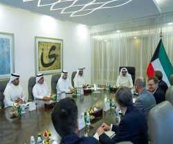 Kuwait’s Prime Minister Chairs Meeting with Airbus Delegation