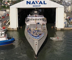 Naval Group Launches HS FORMION, Third FDI Frigate for Hellenic Navy