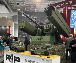 Moog Unveils Lightweight Reconfigurable Integrated-Weapons Platform at AUSA 2025