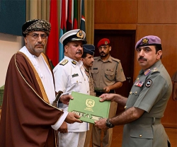 National Defence College of Oman Graduates 12th Cohort