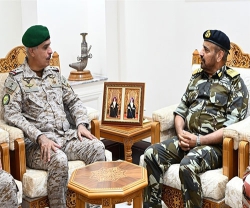 Oman Receives Commander of GCC Unified Military Command 