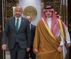 Saudi Interior Minister Receives Syria’s Minister of Emergency, Disaster Management