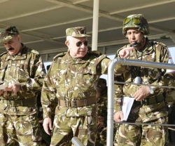 Algerian Chief of Staff Attends Live-Fire Tactical Exercise at 6th Military Region