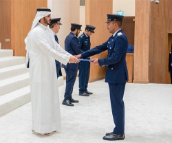 Qatar’s Interior Minister Attends Graduation of First Batch of Master’s in Law, Master’s in Security Studies Programs