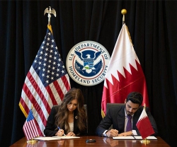 Qatar’s Interior Minister Meets with US Secretary of Homeland Security