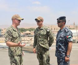 Royal Jordanian, U.S. Navies Conduct Joint Training Exercise