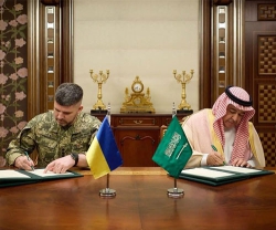 Saudi Arabia, Ukraine Sign MoU on Defense Procurement Arrangements