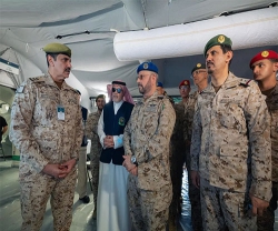 Saudi Chief of General Staff Inspects Readiness of Armed Forces Participating in Hajj Season
