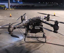 Saudi Civil Defense Unveils AI-Powered ‘Falcon’ Drone for Hajj Firefighting, Rescue