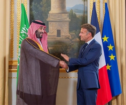 Saudi Crown Prince, French President Co-Chair First Strategic Partnership Council Meeting