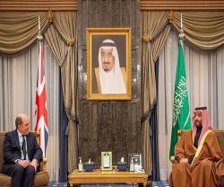 Saudi Crown Prince Meets British Defense Minister