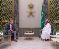 Saudi Crown Prince Receives Chairman of U.S. House Armed Services Committee