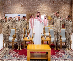 Saudi Defense Minister Attends Elite Special Forces Exercise in Northwestern Region