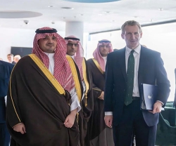 Saudi Interior Minister Meets UK Minister of State for Security, Visits Wellington Barracks