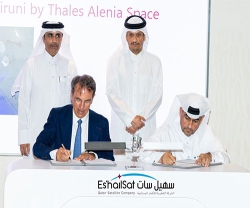 Thales Alenia Space Awarded Contract by Qatar’s Es’hailSat to Build Telecom Satellite in Geostationary Orbit