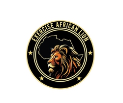 Two U.S. B-52H Bombers and Four Moroccan F-16s Fly Overhead During African Lion 26