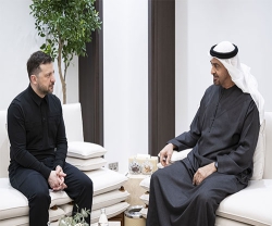 UAE, Ukrainian Presidents Discuss Cooperation, Regional Developments