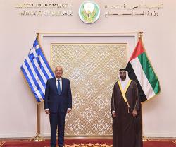UAE Minister of State for Defence Affairs Receives Greek Defence Minister