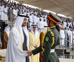 UAE President Attends Graduation Ceremony at Zayed II Military College
