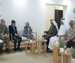 UAE President Receives French Minister of the Armed Forces