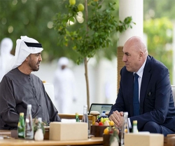 UAE President Receives Italian Defence Minister