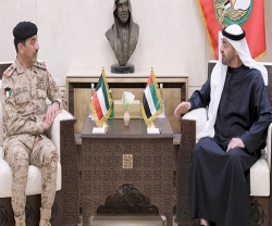 UAE President Receives Kuwait’s Chief of General Staff