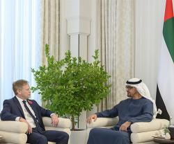 UAE President Receives UK Defence Secretary