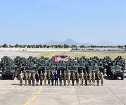 United States Delivers 48 High Mobility Multipurpose Wheeled Vehicles (HMMWVs) to Tunisian Army