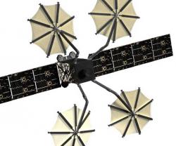 Harris Mesh Reflectors Deploy on US Navy MUOS Satellite