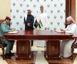 UAE Interior Minister Witnesses Signing of Two MOUs