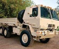 First Oshkosh FMTV to Wisconsin National Guard