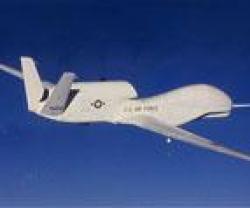 Landing of 1st RQ-4 Global Hawk