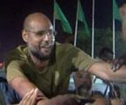 Qaddafi’s Son Appears in Public