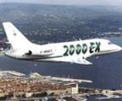 P&W EcoPower Engine Wash on Falcon 2000EX