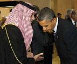 Obama-Prince Saud al-Faisal Discuss Regional Issues