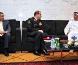 Saif bin Zayed Meets Jordanian General Security Director