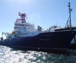 US Naval Research Ship Docks at Austal's Facility