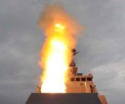 Aster 30 Intercepts Supersonic Sea-Skimming Target