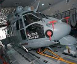 A400M Demos Loading of NH90 & EC725 Helicopters