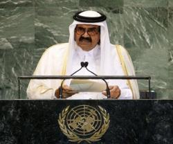 Qatar’s Emir Calls for an Arab Intervention Force in Syria