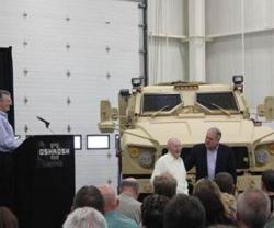 Oshkosh Defense Starts 1st Delivery of M-ATVs to UAE