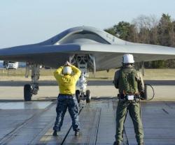 1st Catapult Launch of X-47B Unmanned Aircraft