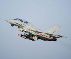 Meteor Air-to-Air Missile Launched from Typhoon