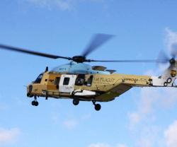 Eurocopter España’s 1st Assembled NH90 Takes Flight